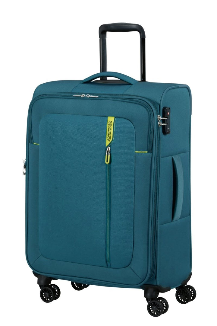 American Tourister Nitestream 66cm מזוודה בינונית מבד מתרחבת 26" - תיק התיקיםAmerican Touristerמזוודה בינונית