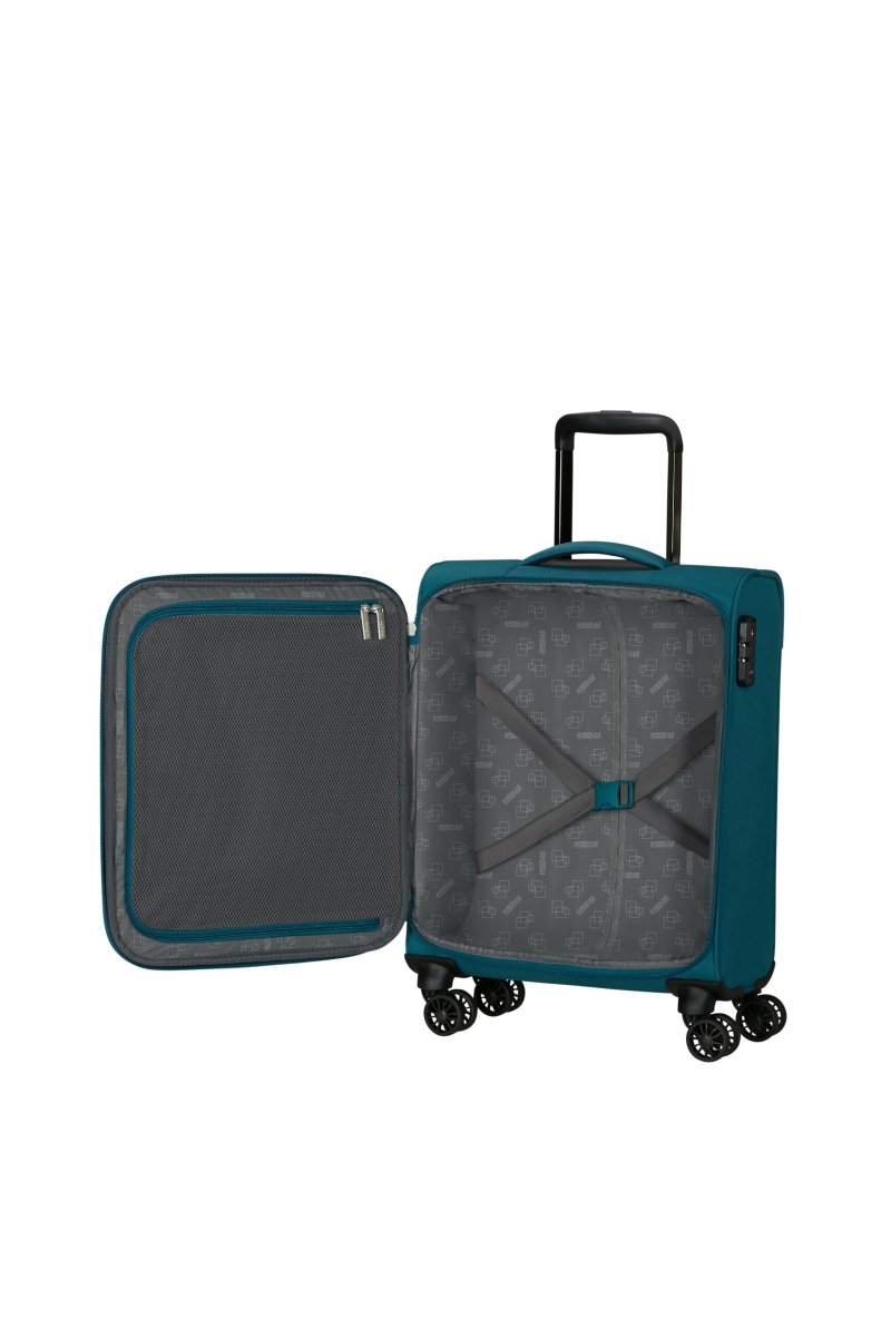 American Tourister Nitestream 66cm מזוודה בינונית מבד מתרחבת 26" - תיק התיקיםAmerican Touristerמזוודה בינונית
