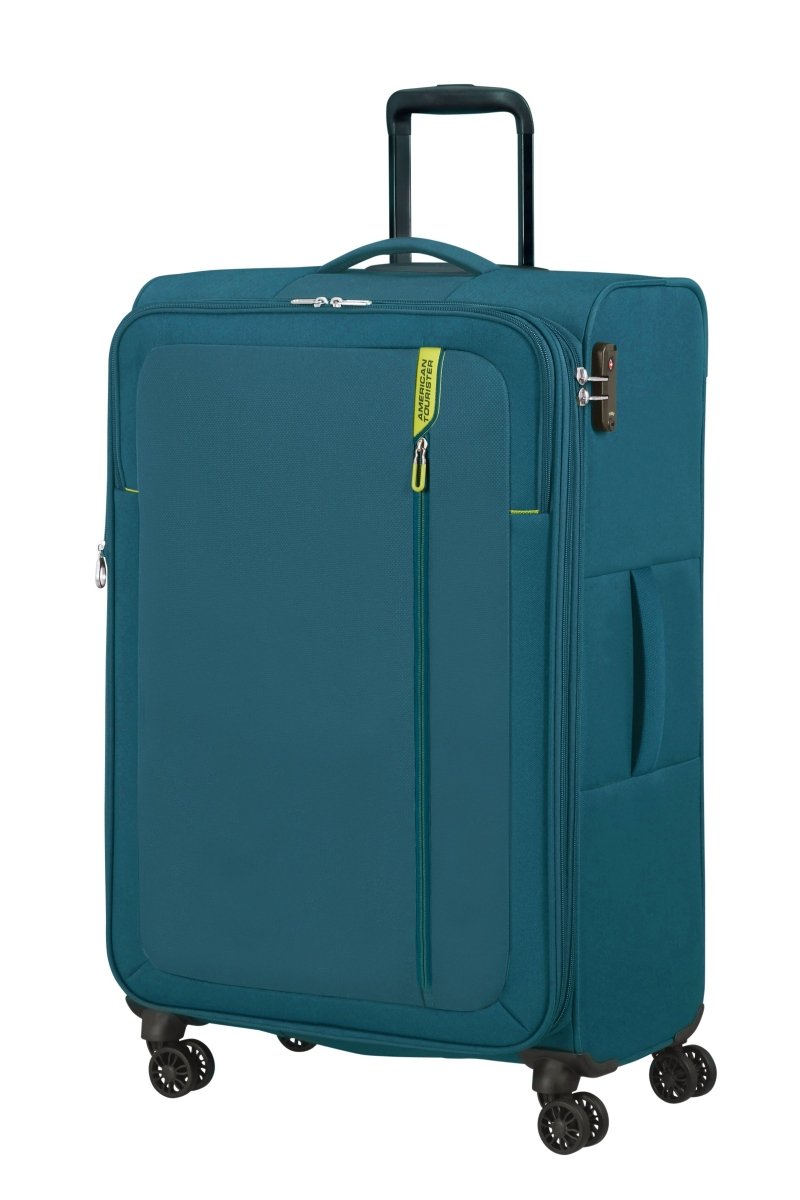 American Tourister Nitestream 77cm מזוודה גדולה מבד מתרחבת 30" - תיק התיקיםAmerican Touristerמזוודה גדולה