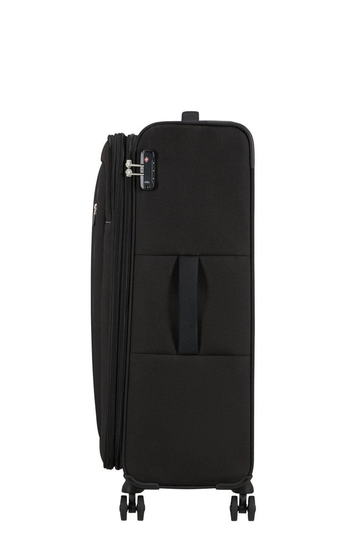 American Tourister Nitestream 77cm מזוודה גדולה מבד מתרחבת 30" - תיק התיקיםAmerican Touristerמזוודה גדולה