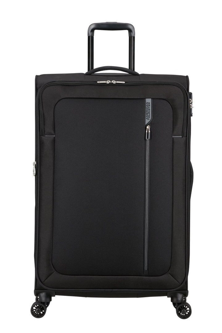 American Tourister Nitestream 77cm מזוודה גדולה מבד מתרחבת 30" - תיק התיקיםAmerican Touristerמזוודה גדולה