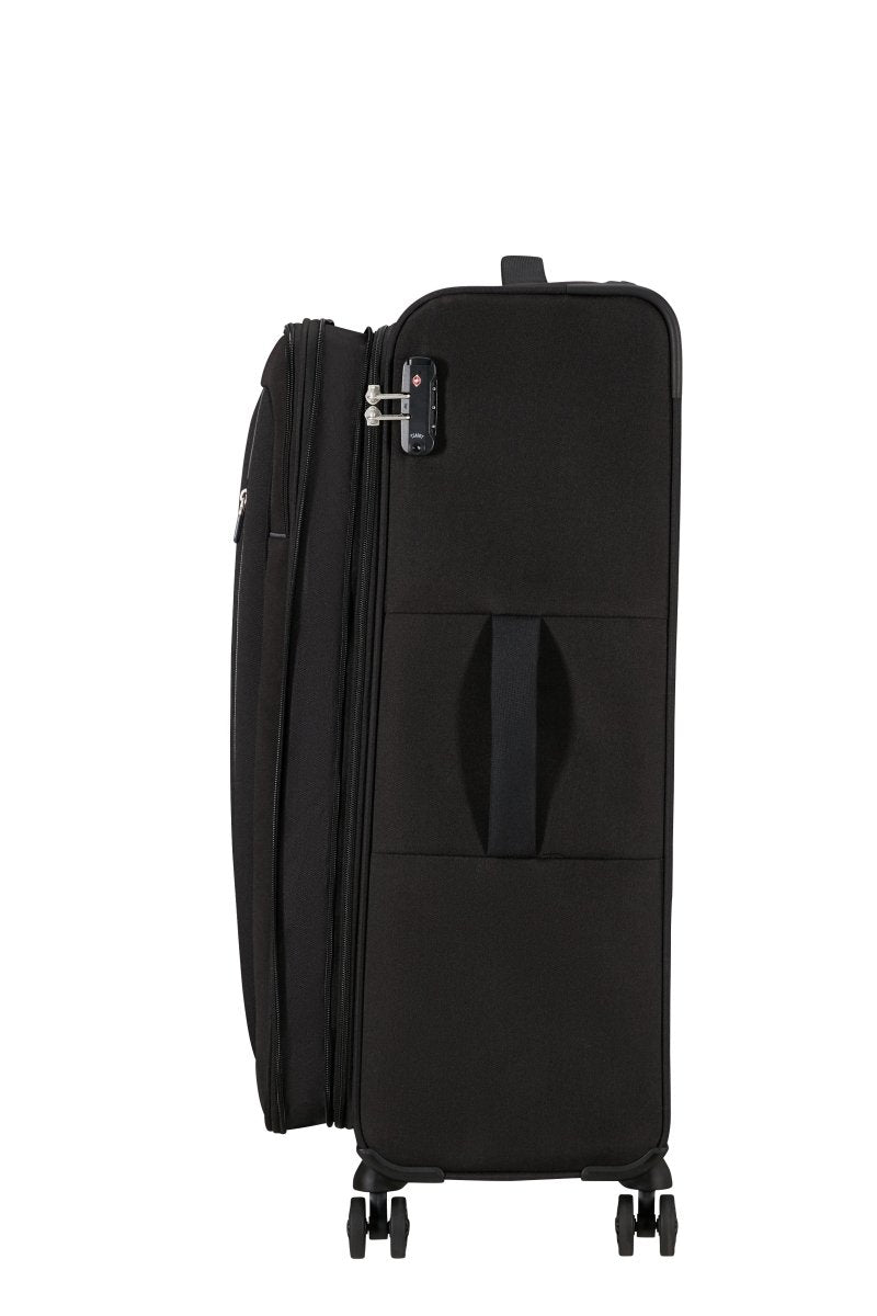American Tourister Nitestream 77cm מזוודה גדולה מבד מתרחבת 30" - תיק התיקיםAmerican Touristerמזוודה גדולה