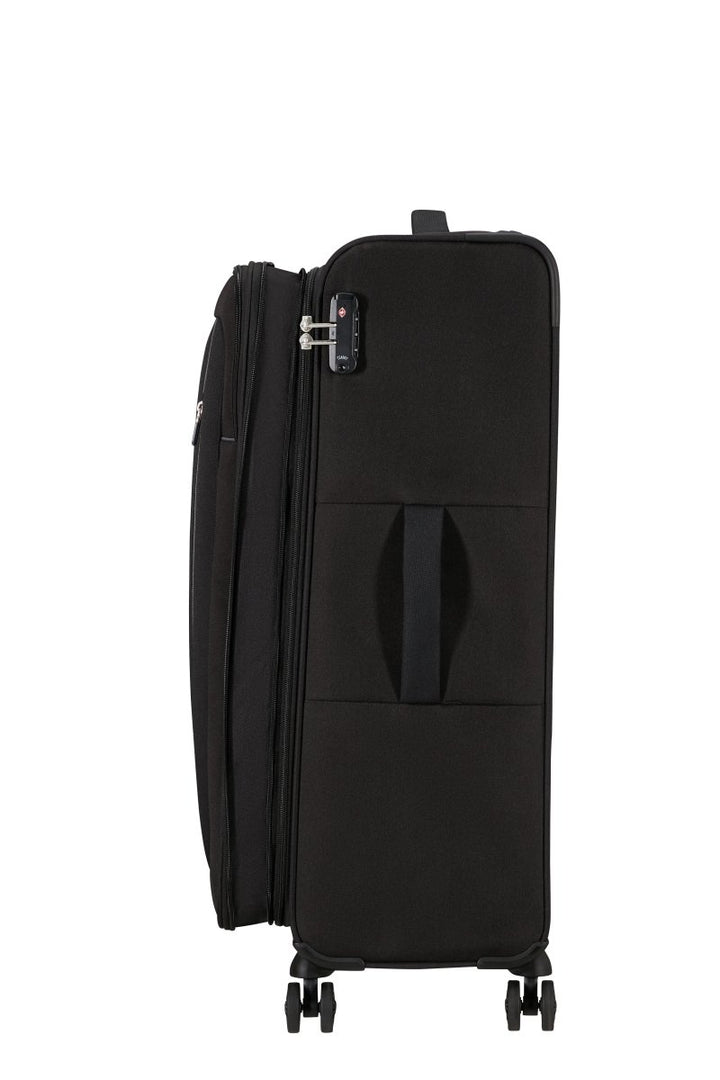 American Tourister Nitestream 77cm מזוודה גדולה מבד מתרחבת 30" - תיק התיקיםAmerican Touristerמזוודה גדולה