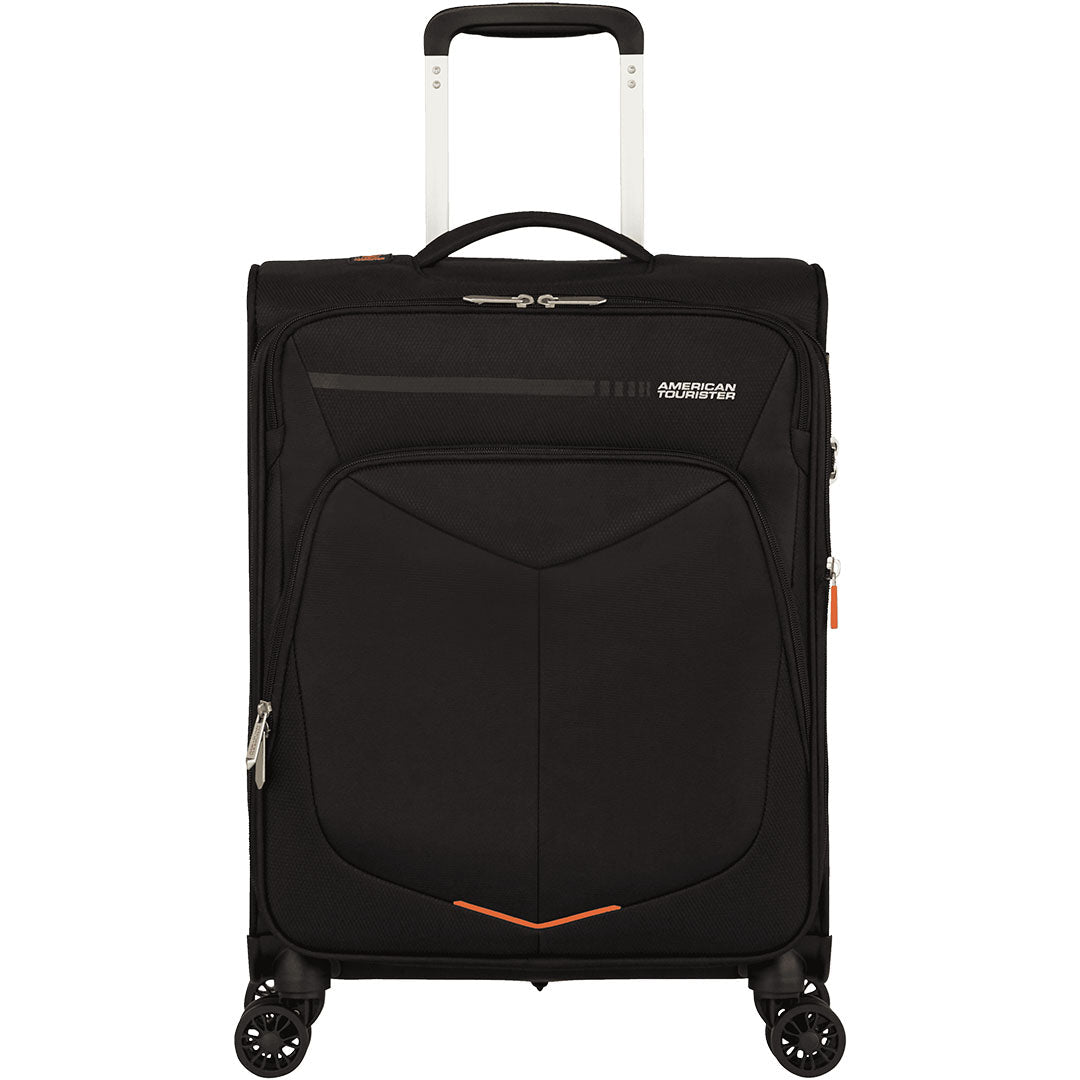 American Tourister Summerfunk luggage מזוודה קטנה מבד לעלייה למטוס אמריקן טוריסטר 20" - תיק התיקיםAmerican Touristerמזוודות