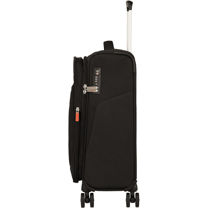 American Tourister Summerfunk luggage מזוודה קטנה מבד לעלייה למטוס אמריקן טוריסטר 20" - תיק התיקיםAmerican Touristerמזוודות