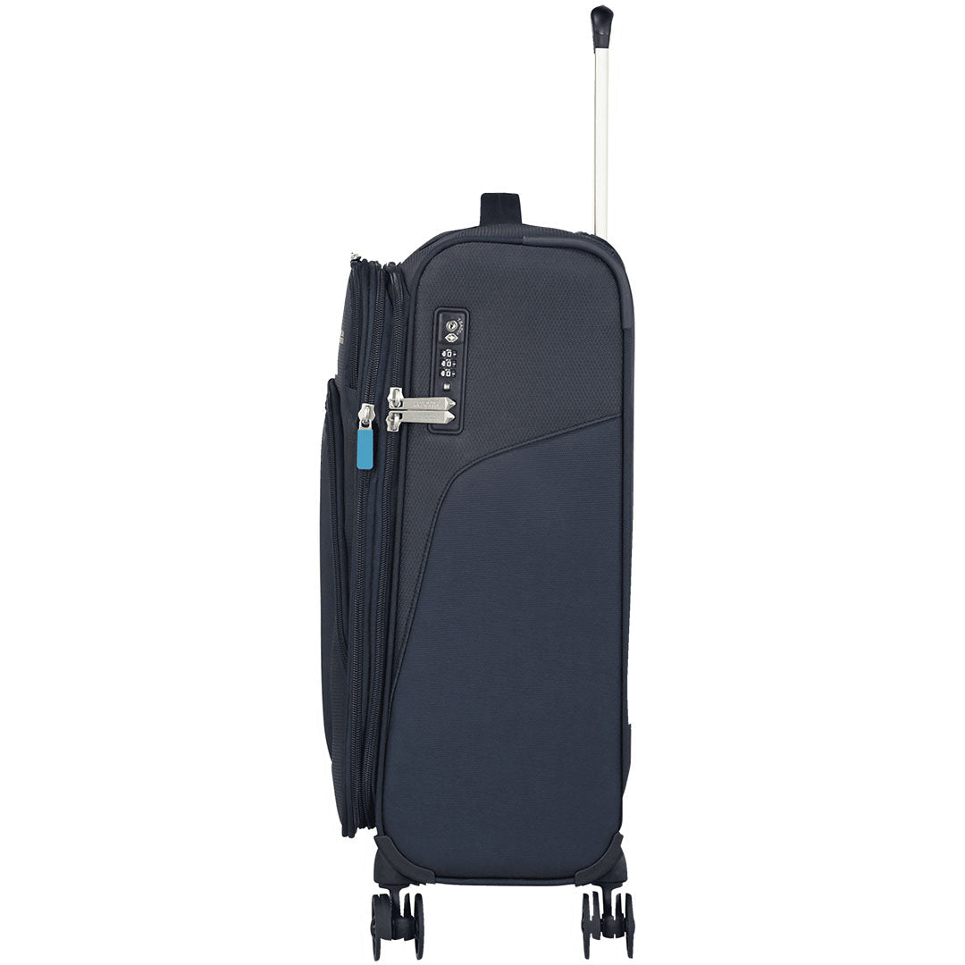 American Tourister Summerfunk luggage מזוודה קטנה מבד לעלייה למטוס אמריקן טוריסטר 20" - תיק התיקיםAmerican Touristerמזוודות