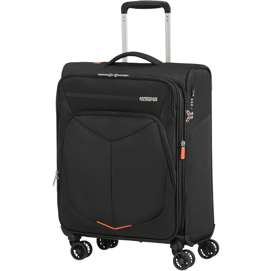 American Tourister Summerfunk luggage מזוודה קטנה מבד לעלייה למטוס אמריקן טוריסטר 20" - תיק התיקיםAmerican Touristerמזוודות