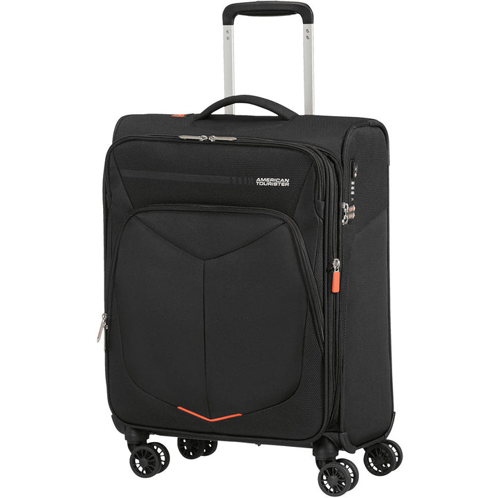 American Tourister Summerfunk luggage מזוודה קטנה מבד לעלייה למטוס אמריקן טוריסטר 20" - תיק התיקיםAmerican Touristerמזוודות
