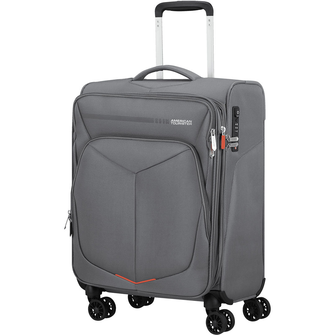 American Tourister Summerfunk luggage מזוודה קטנה מבד לעלייה למטוס אמריקן טוריסטר 20" - תיק התיקיםAmerican Touristerמזוודות