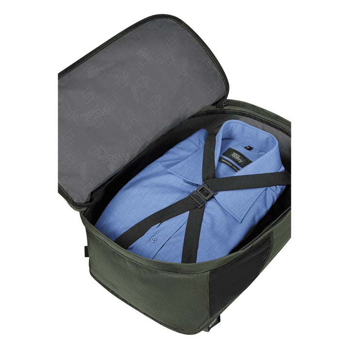 American Tourister under the seat bag תיק גב לעלייה למטוס לואו קוסט 40X25X20 ס"מ - תיק התיקיםAmerican Touristerמזוודות