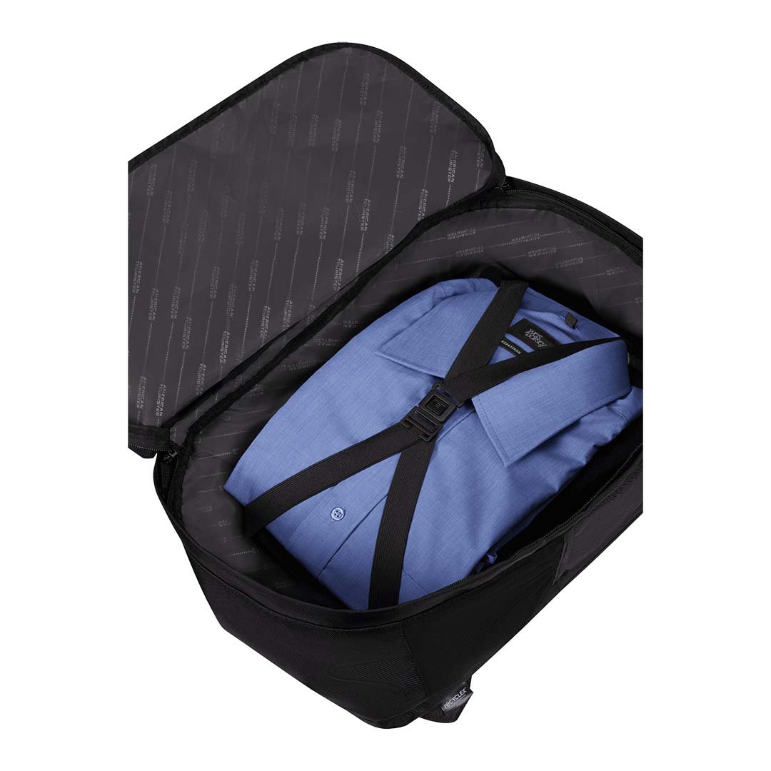 American Tourister under the seat bag תיק גב לעלייה למטוס לואו קוסט 40X25X20 ס"מ - תיק התיקיםAmerican Touristerמזוודות