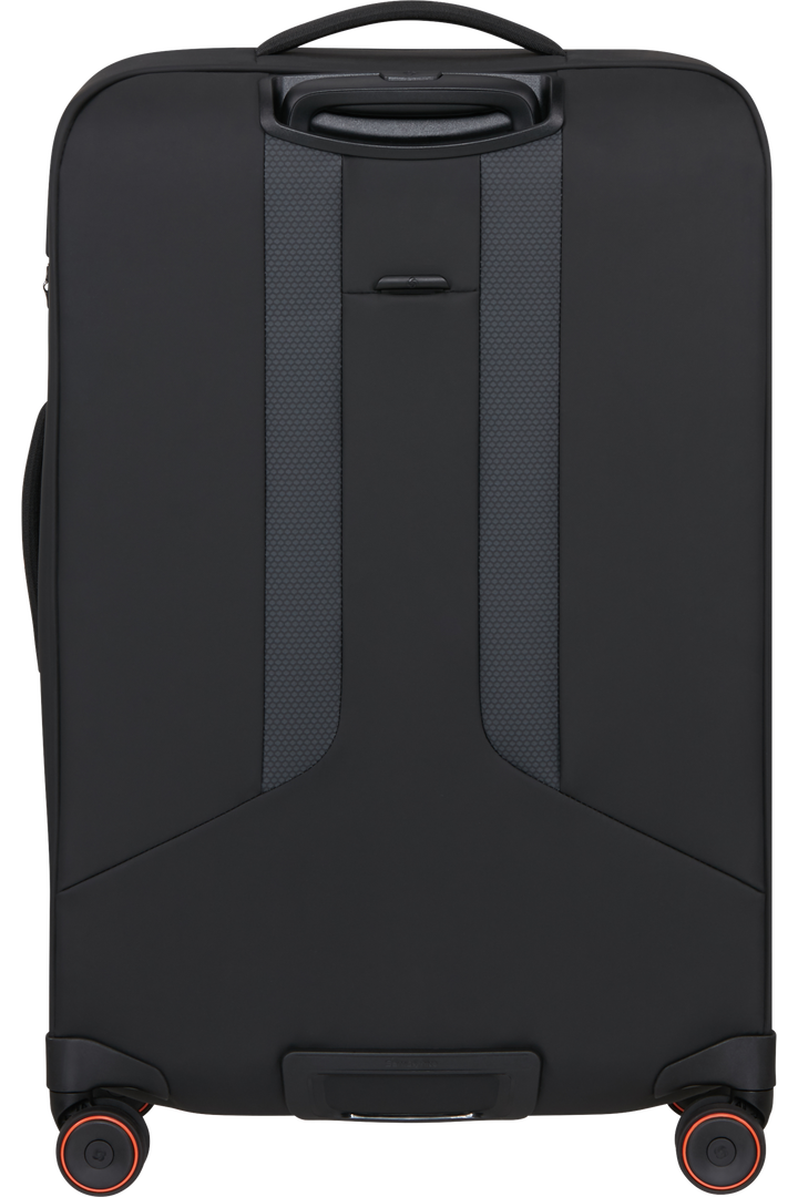 Samsonite Glazed מזוודה רכה מתרחבת בינונית 67 ס״מ - שחור