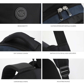 AOKING תיק גב למחשב נייד 14.1" - תיק התיקיםAokingגברים