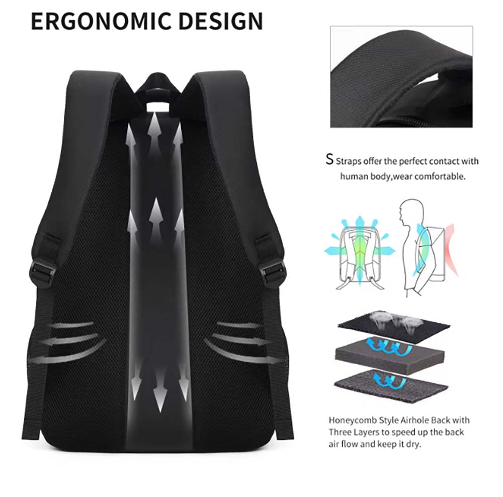 Aoking תיק גב למחשב 15.6 - תיק התיקיםAokingתיקים למחשב נייד