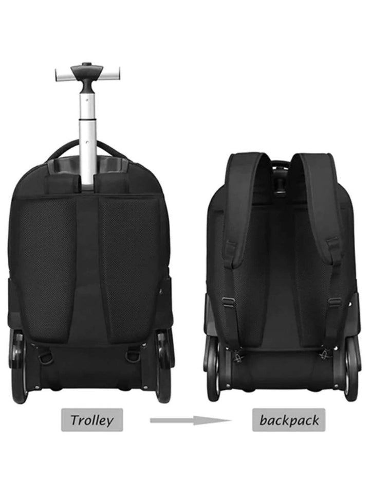 AOKING תיק גב טרולי עם גלגלים גדולים 15.6" דגם - תיק התיקיםAokingתיקים