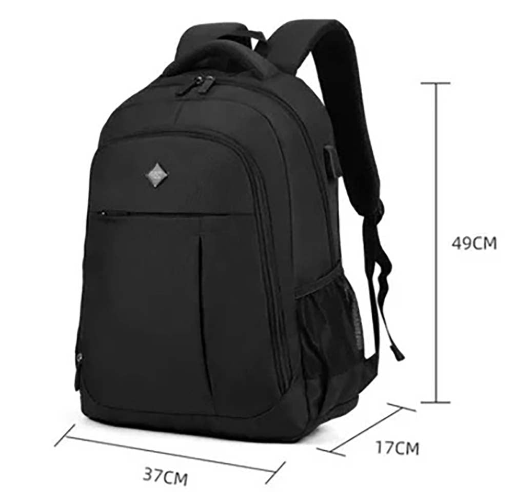 Aoking תיק גב מרופד למחשב נייד 15.6" בשחור - תיק התיקיםAokingגברים