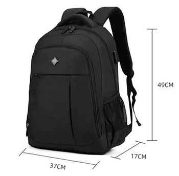 Aoking תיק גב מרופד למחשב נייד 15.6" בשחור - תיק התיקיםAokingגברים