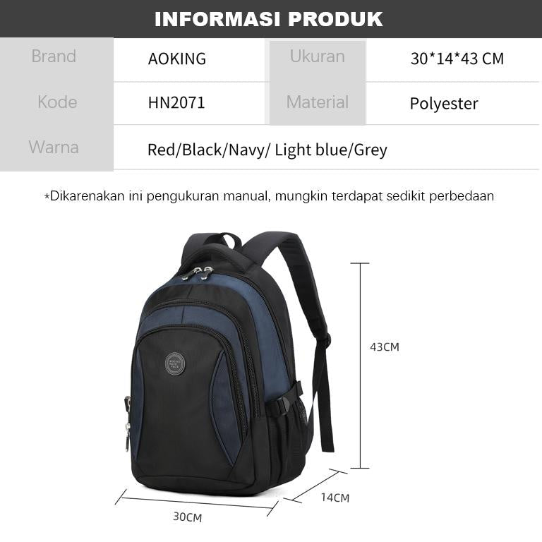 Aoking תיק גב למחשב 15.6" - תיק התיקיםAokingגברים