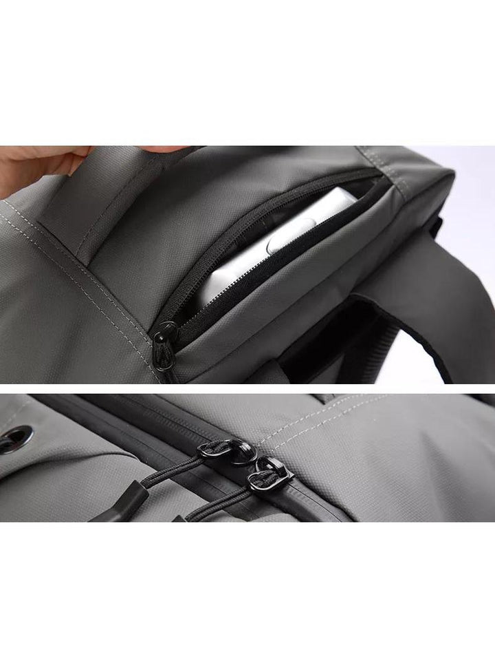 AOKING תיק גב טרולי נגד מים עם גלגלים גדולים 17" - תיק התיקיםAokingתיקים