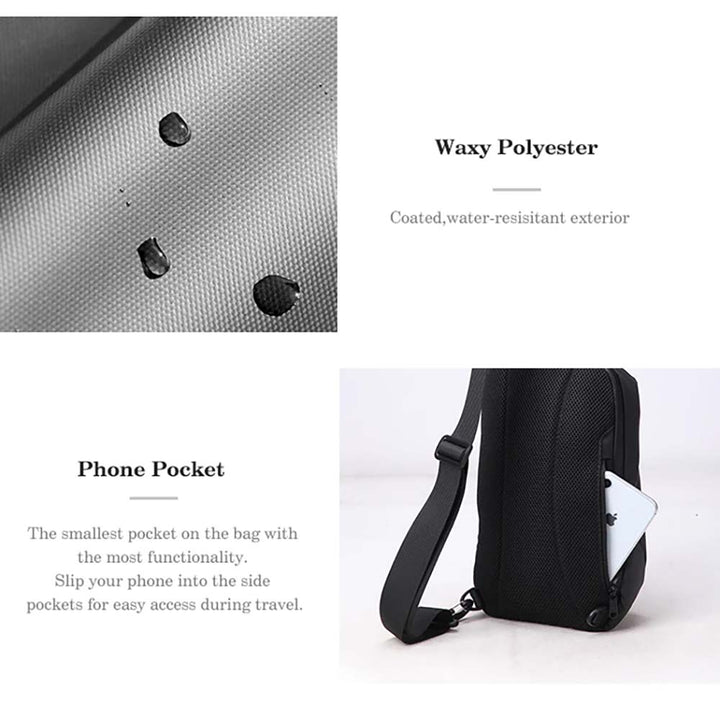 Aoking תיק אוכף / צד איכותי לגבר - תיק התיקיםAokingתיקי צד לגבר