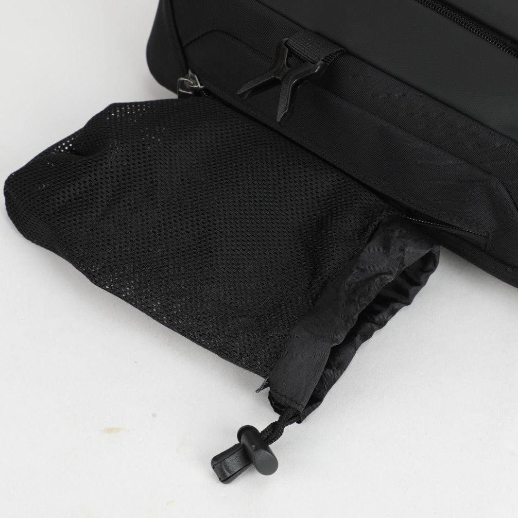 תיק צד פונקציונאלי וקל משקל בסגנון אוכף אלכסון עמיד למים מבית המותג AOKING צבע שחור - תיק התיקיםAOKINGתיק צד