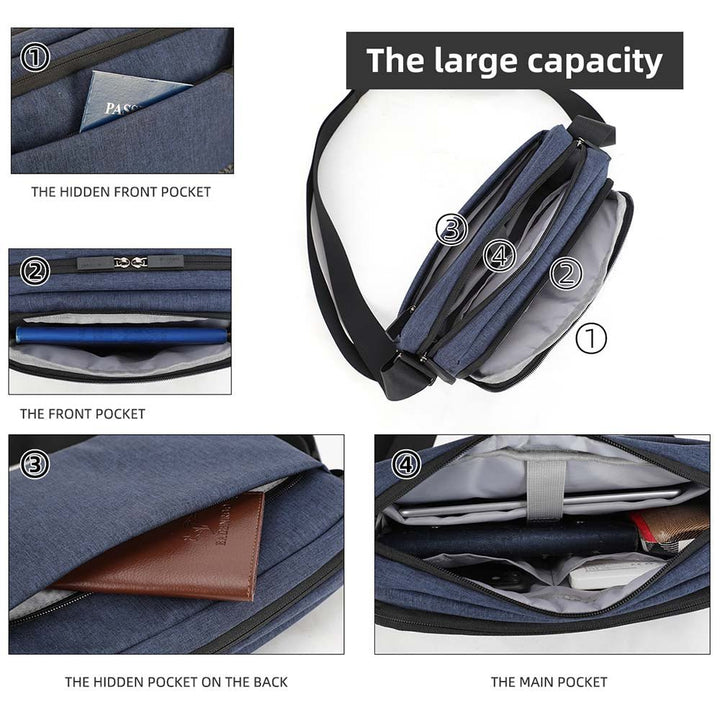 Aoking תיק צד איכותי לגבר - תיק התיקיםAokingתיקי צד לגבר