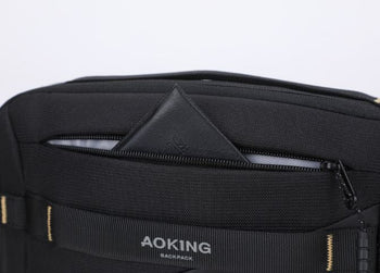 תיק צד / פאוץ' שחור לגבר, איכותי ונוח מבית AOKING - תיק התיקיםAOKINGתיק צד