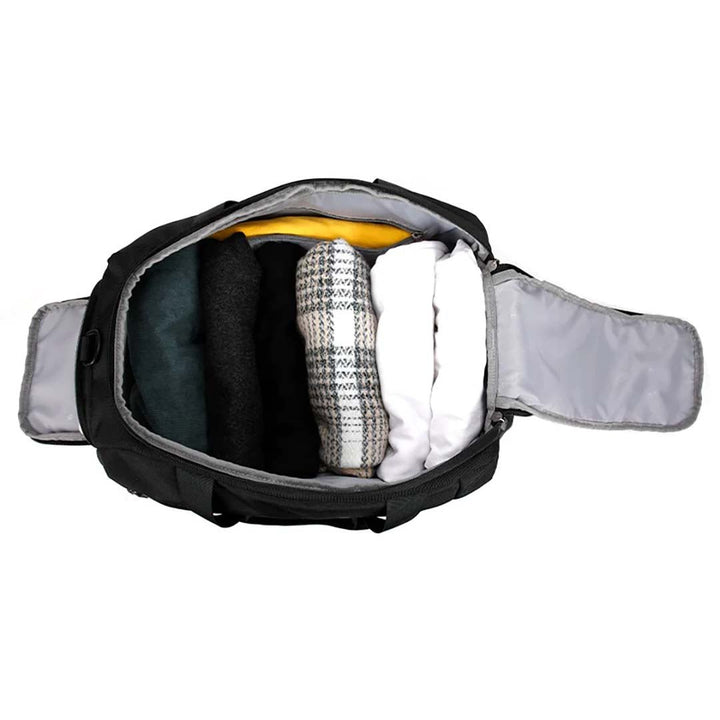 Aoking תיק נסיעות איכותי עם תא לנעליים ורצועת הלבשה - תיק התיקיםAokingתיקי נסיעות