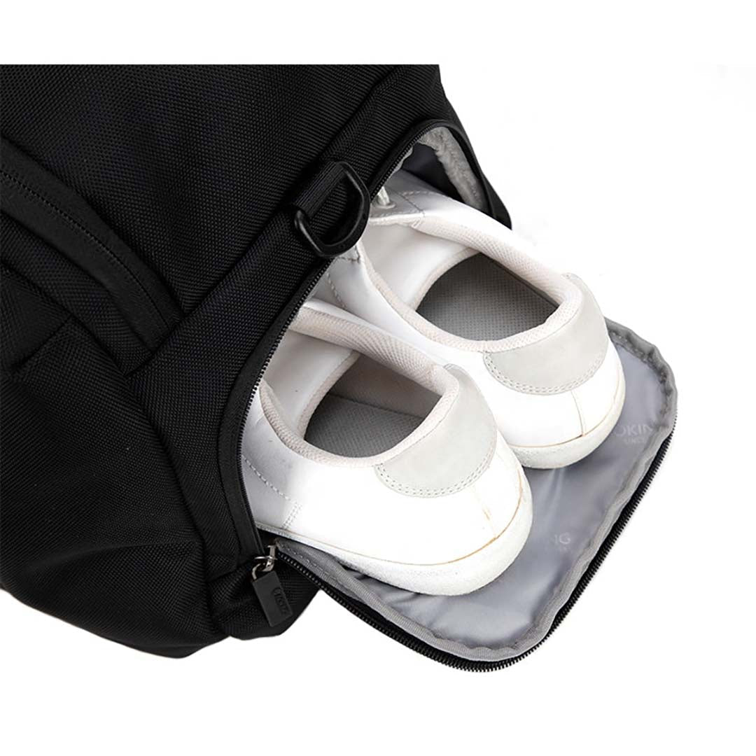 Aoking תיק נסיעות איכותי עם תא לנעליים ורצועת הלבשה - תיק התיקיםAokingתיקי נסיעות