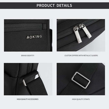 Aoking תיק צד איכותי - תיק התיקיםAokingתיקי צד לגבר