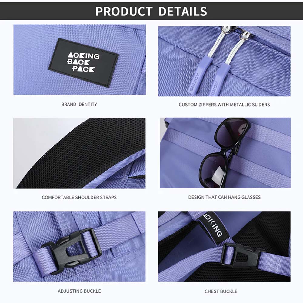 Aoking CABIN SIZE תיק עלייה למטוס 45 CM - תיק התיקיםAokingגברים