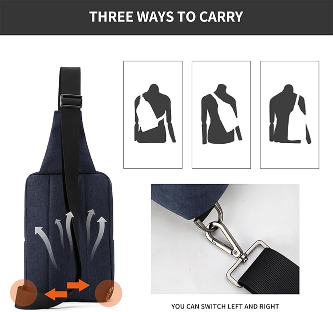 תיק צד פונקציונאלי קטן וקל משקל בסגנון אוכף אלכסון מבית המותג AOKING דגם Casual - תיק התיקיםAOKINGתיק צד