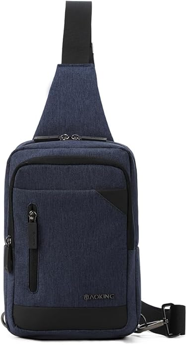 תיק צד פונקציונאלי קטן וקל משקל בסגנון אוכף אלכסון מבית המותג AOKING דגם Casual - תיק התיקיםAOKINGתיק צד