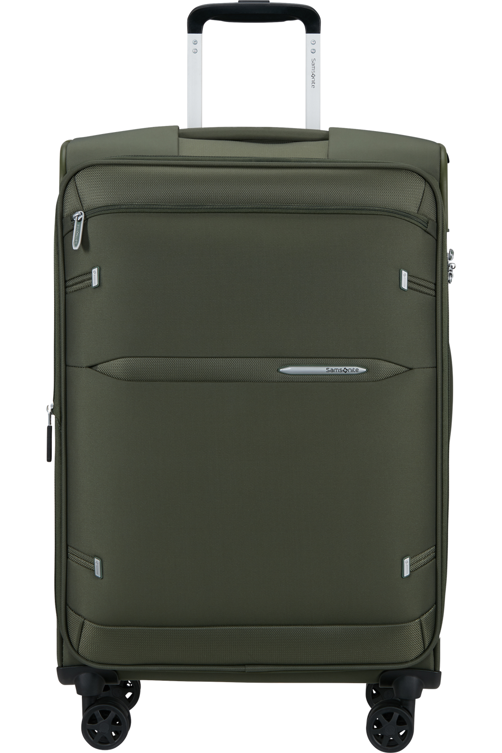 Samsonite GoTwist מזוודה רכה מתרחבת בינונית 68 ס״מ - ירוק כהה