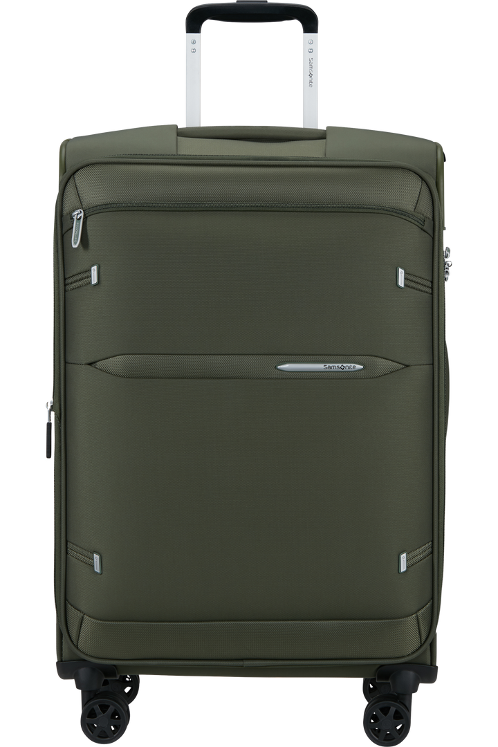 Samsonite GoTwist מזוודה רכה מתרחבת בינונית 68 ס״מ - ירוק כהה