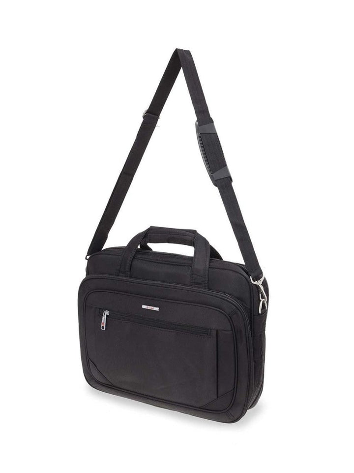 BOND תיק עבודה עם תא למחשב "15.6 בשחור - תיק התיקיםBondתיקים למחשב נייד