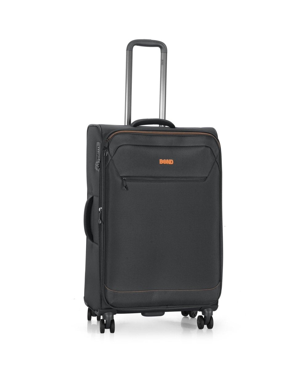 BOND סט מזוודות מבד חזקות וקלות 20" 26" 30" - תיק התיקיםBondמזוודות