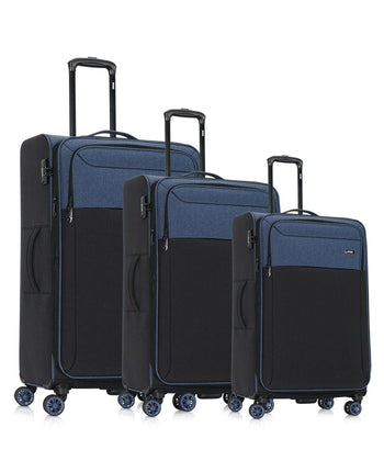 BOND סט 3 מזוודות מבד - תיק התיקיםBondמזוודות