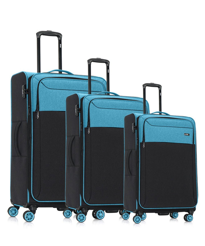 BOND סט 3 מזוודות מבד - תיק התיקיםBondמזוודות