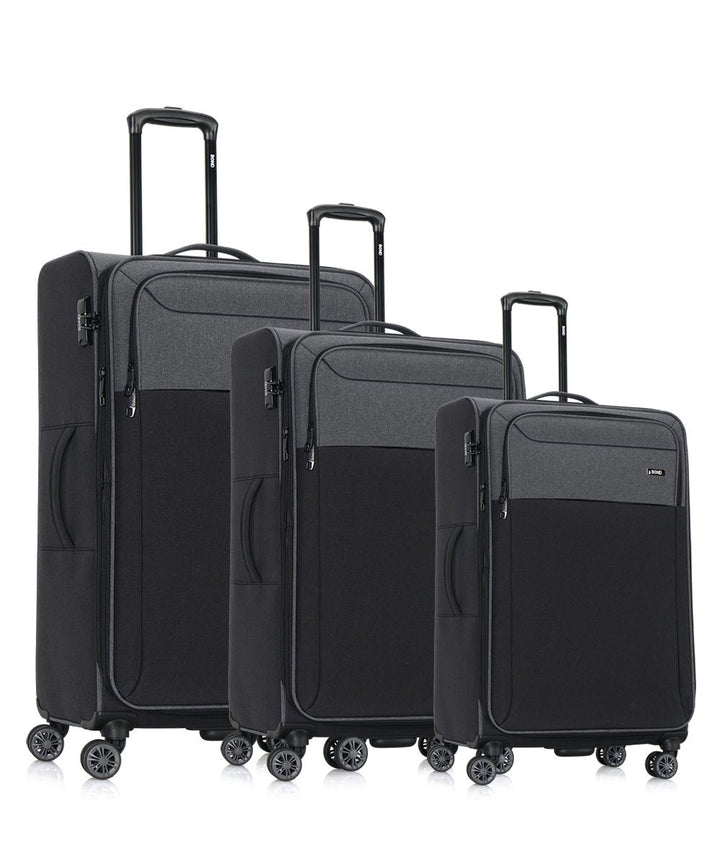 BOND סט 3 מזוודות מבד - תיק התיקיםBondמזוודות