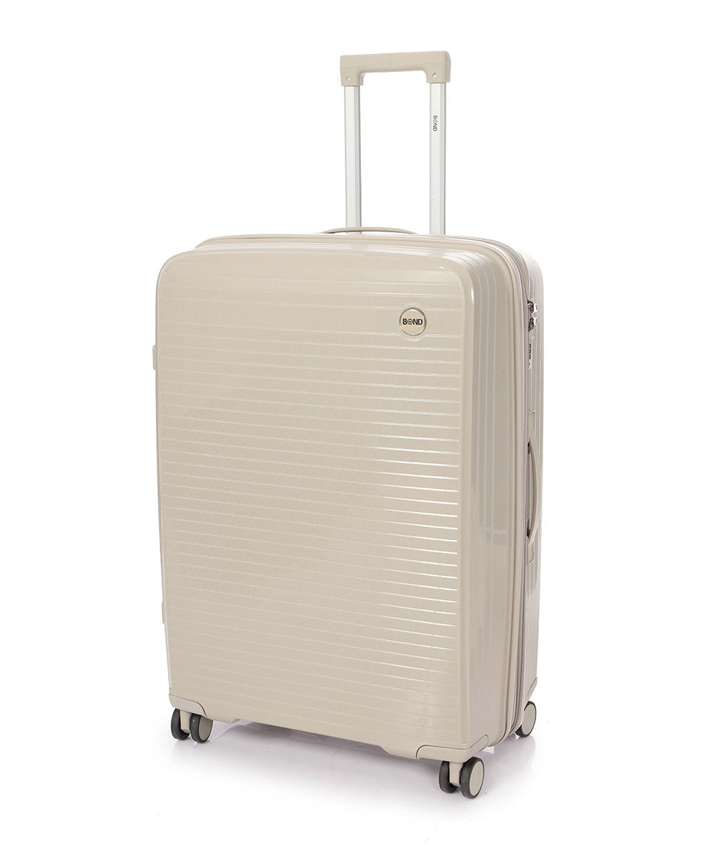 BOND סט מזוודות קשיחות 4 גדלים (20,24,28,32") Polypropylene - תיק התיקיםBondמזוודות