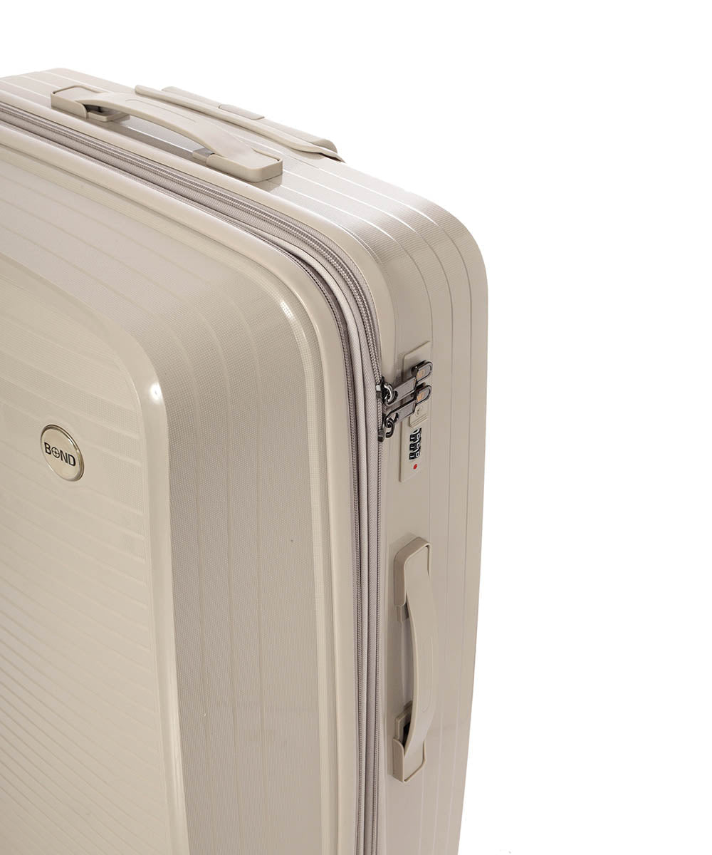 BOND סט מזוודות קשיחות 4 גדלים (20,24,28,32") Polypropylene - תיק התיקיםBondמזוודות
