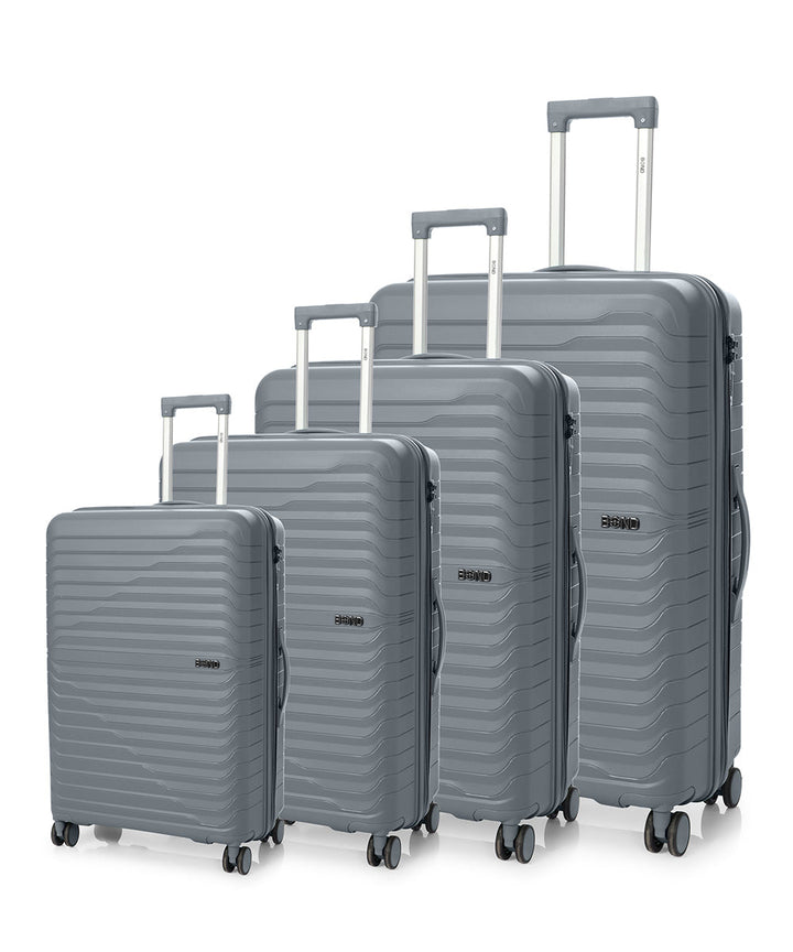 BOND סט 4 מזוודות קשיחות (כולל ענקית 32") ותיק גב במתנה - תיק התיקיםBondמזוודות