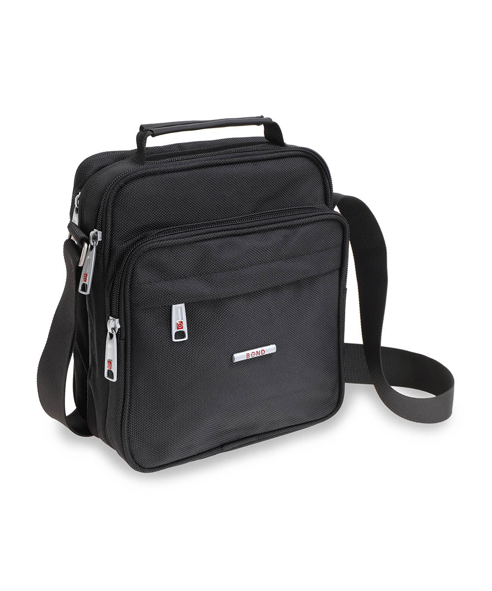 BOND תיק צד לגבר עם ידית אחיזה - תיק התיקיםתיק התיקיםתיקי צד לגבר
