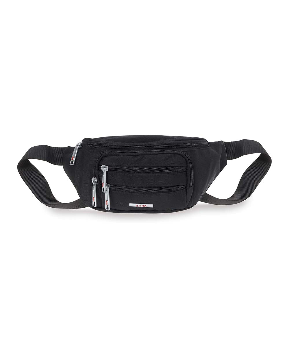 BOND פאוץ' לגבר מבד קורדורה בשחור - תיק התיקיםBondפאוצ'ים לגבר