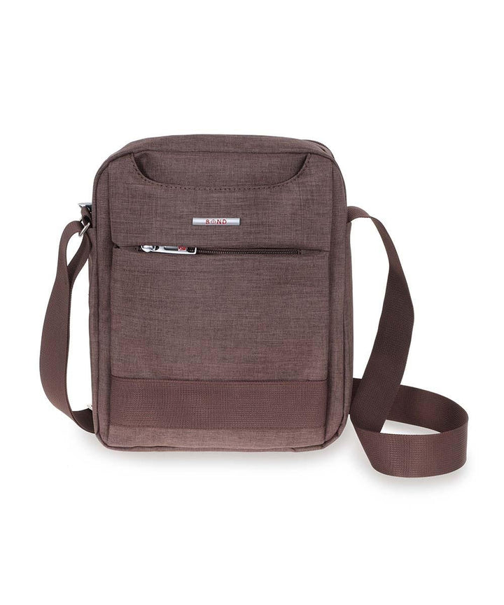 BOND תיק צד לגבר עם רצועה מבד ׁ - תיק התיקיםBondתיקים למחשב נייד