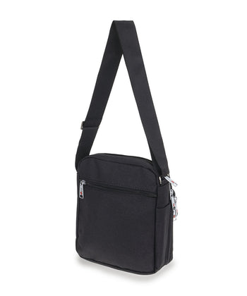 BOND תיק צד לגבר עם רצועה בשחור - תיק התיקיםBondתיקים למחשב נייד