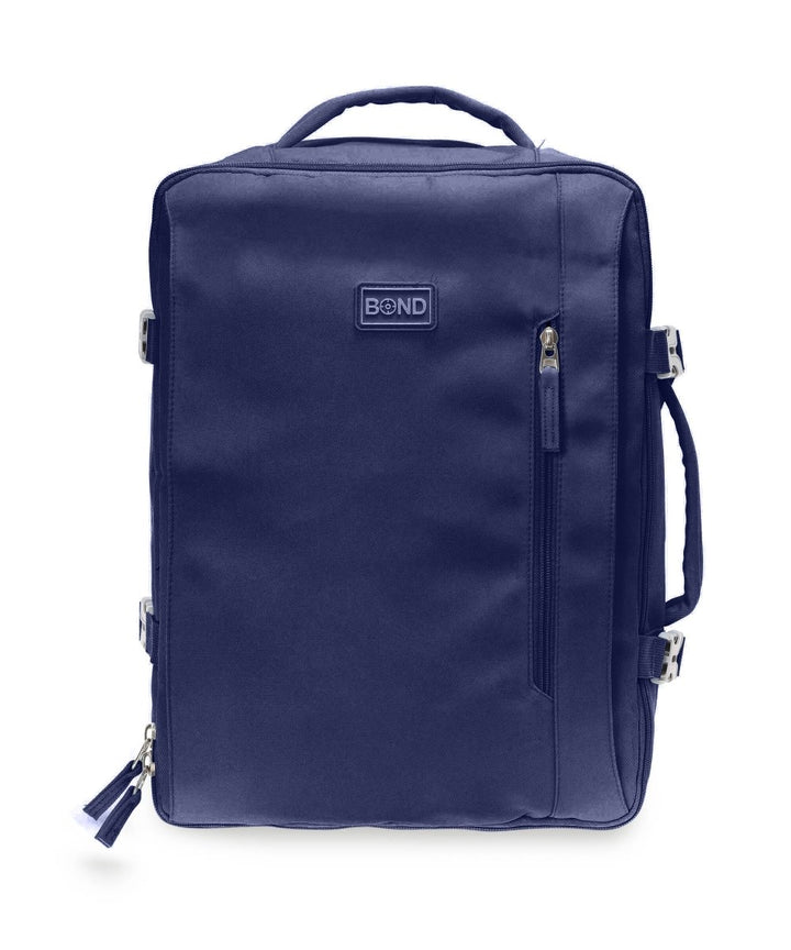BOND Cabin Size תיק גב טרולי עליה למטוס מתרחב - תיק התיקיםBONDתיקים לעלייה למטוס