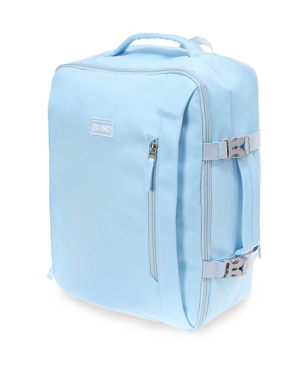 BOND Cabin Size תיק גב טרולי עליה למטוס מתרחב - תיק התיקיםBONDתיקים לעלייה למטוס
