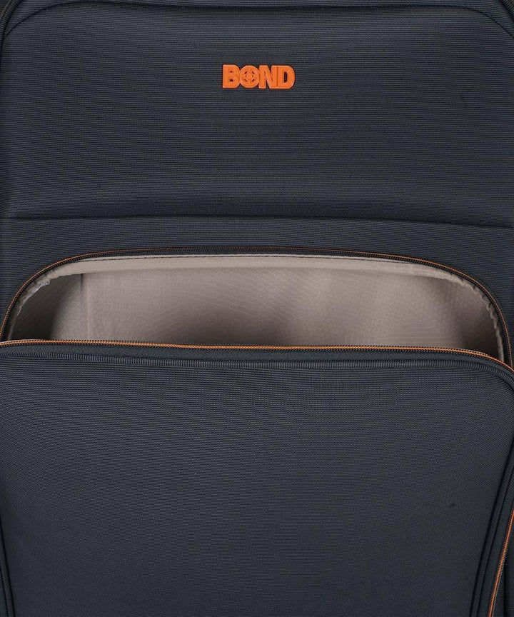 BOND EXTRA STRONG 2.0 מזוודה טרולי לעלייה למטוס 20" - תיק התיקיםBondמזוודות